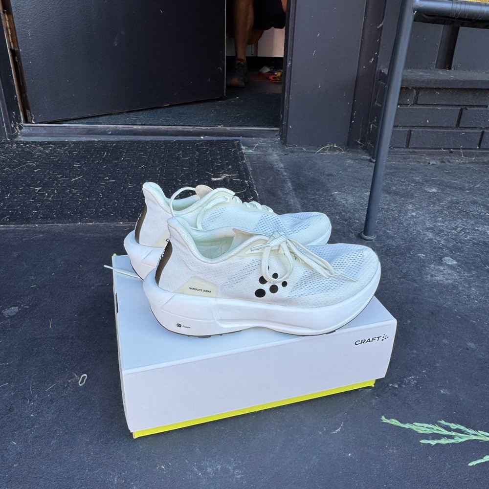 Craft White Nordlite Running Shoe